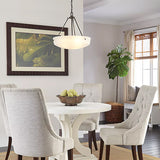 Kerrville Three Light Pendant Chrome By Generation Lighting - Lifestyle View