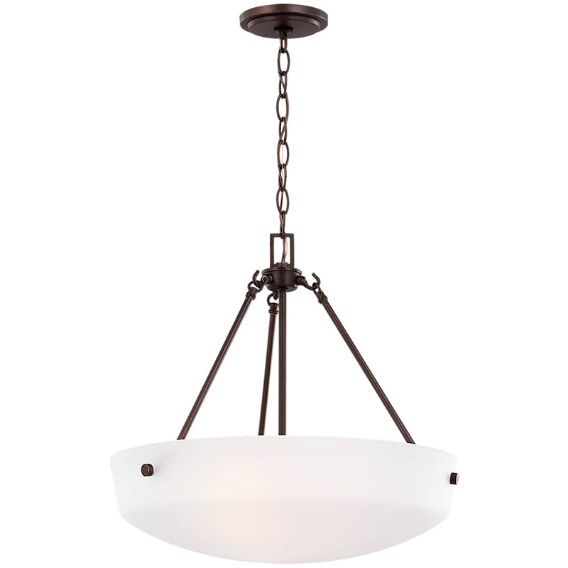 Kerrville Three Light Pendant Bronze By Generation Lighting