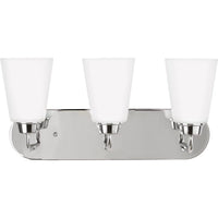 Kerrville Vanity Light — 18 Inch, Chrome