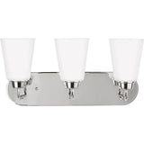 Kerrville Vanity Light — 18 Inch, Chrome
