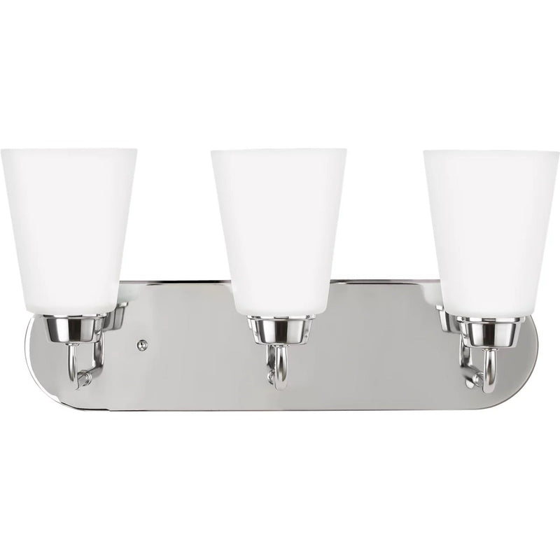 Kerrville Vanity Light — 18 Inch, Chrome