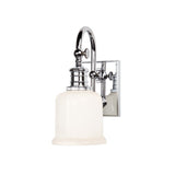Keswick Bath and Vanity Light - 1-Light - Polished Chrome by Hudson Valley