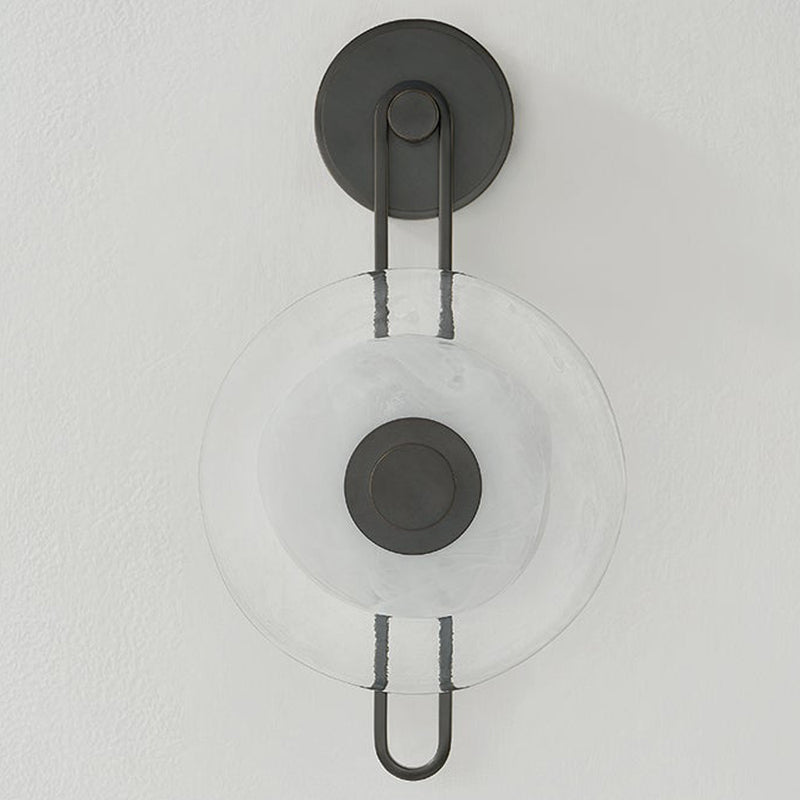 Keuka Park Wall Sconce Old Bronze By Hudson Valley - Front View