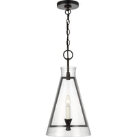 Keystone Pendant — 11", Aged Iron