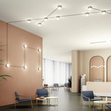 Kiki Pendant Light Satin Golden Nickel By Contardi - Lifestyle View4