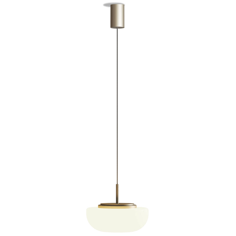 Kiki Pendant Light Satin Golden Nickel By Contardi