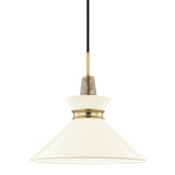 Kiki Pendant - Aged Brass