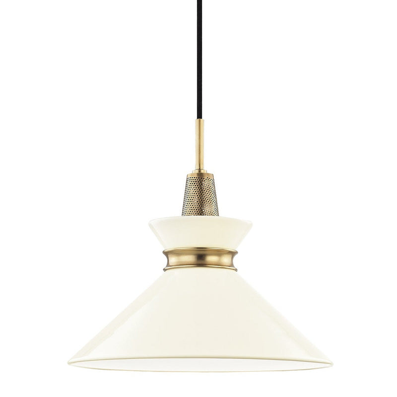 Kiki Pendant - Aged Brass