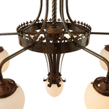Killarney Chandelier - Antique Brass