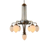 Killarney Chandelier - Antique Brass