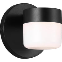 Kinwood Led Outdoor Wall Lantern — Textured Black