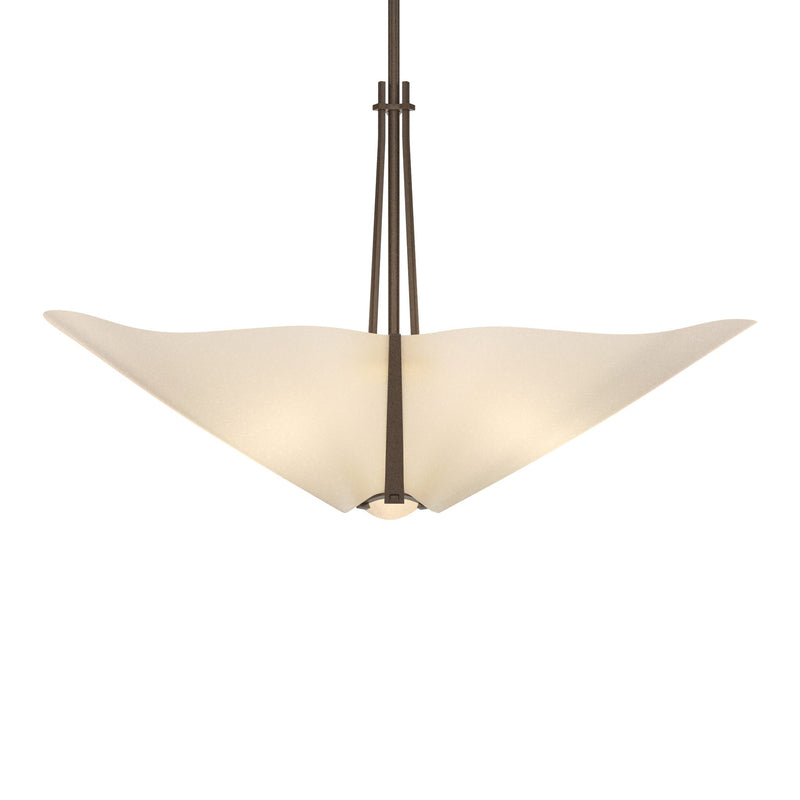 Kirigami Pendant 3 Light in Bronze by Hubbardton Forge