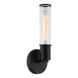 Klarice Wall Sconce 1 Light Matte Black