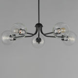 Knox Globe Chandelier Black by Maxim Lighting