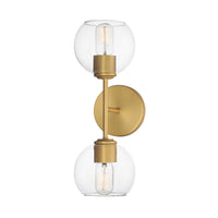 Knox Wall Sconce Natural Aged Brass by Maxim Lighting