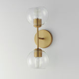 Knox Wall Sconce Natural Aged Brass by Maxim Lighting