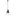 Kora Pendant, shown in Black, Dark Smoke, by Hubbardton Forge