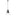 Kora Pendant, shown in Black, Dark Smoke, by Hubbardton Forge