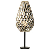 Koura Table Lamp Bamboo Black By David Trubridge
