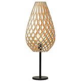Koura Table Lamp Bamboo Orange By David Trubridge