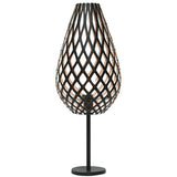 Koura Table Lamp Black Bamboo By David Trubridge