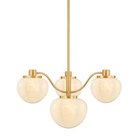 Kristen Chandelier - Aged Brass