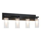 Kristof Wall Sconce 28 Inch Black