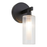 Kristof Wall Sconce 5 Inch Black