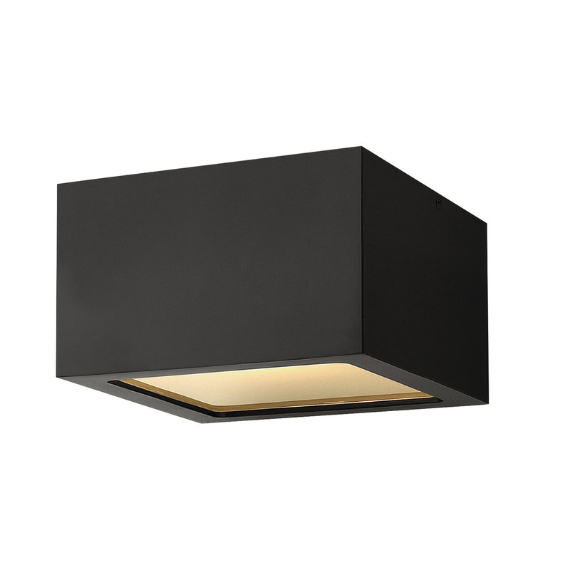 Kube Extra Small Flush Mount - Satin Black - by Hinkley