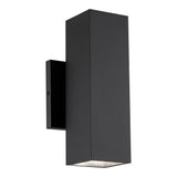 Kubular Wall Sconce 10 Inch Matte Black