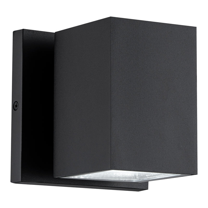 Kubular Wall Sconce 5 Inch Matte Black
