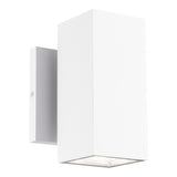 Kubular Wall Sconce 7 Inch Matte White