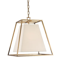 Kyle Chandelier - 17 Inch - Aged Brass by Hudson Valley