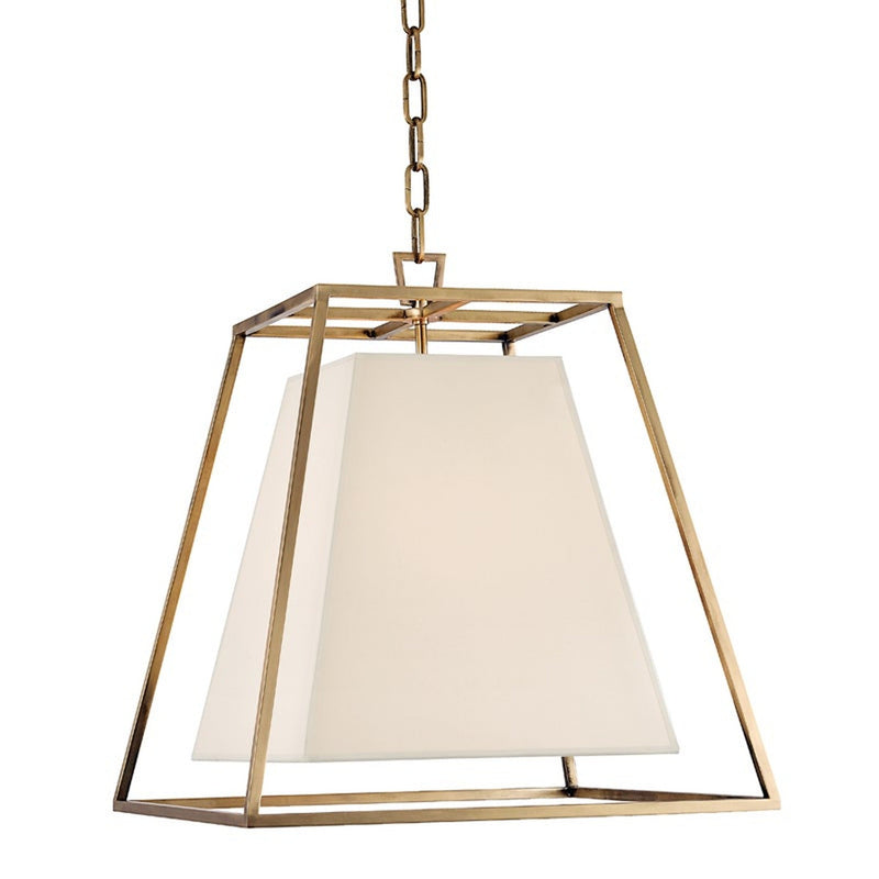 Kyle Chandelier - 17 Inch - Aged Brass by Hudson Valley