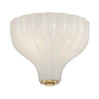 Layton 9.75'' Luxe Gold Semi Flush Mount by Crystorama