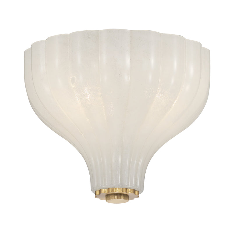 Layton 9.75'' Luxe Gold Semi Flush Mount by Crystorama