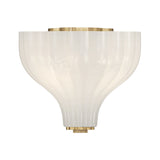 Layton 9.75'' Luxe Gold Semi Flush Mount by Crystorama