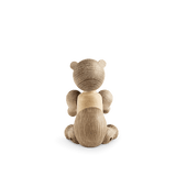 Kay Bojesen Liliput Bear, Oak/Maple, H: 3.7" By Kay Bojesen