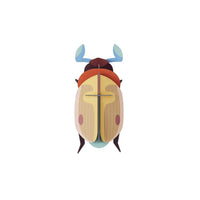 Lemon Fruit Beetle Wall Art