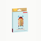 Lemon Fruit Beetle Wall Art, flat-pack packaging