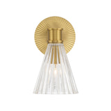 Lotus 5.5'' Luxe Gold Sconce by Crystorama