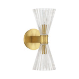 Lotus 5.5'' Luxe Gold Sconce by Crystorama