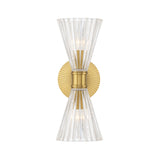 Lotus 5.5'' Luxe Gold Sconce by Crystorama