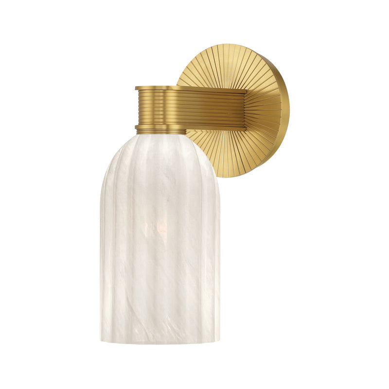 Lotus 5'' Luxe Gold Sconce by Crystorama