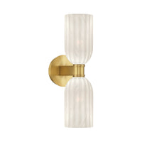 Lotus 5'' Luxe Gold Sconce by Crystorama