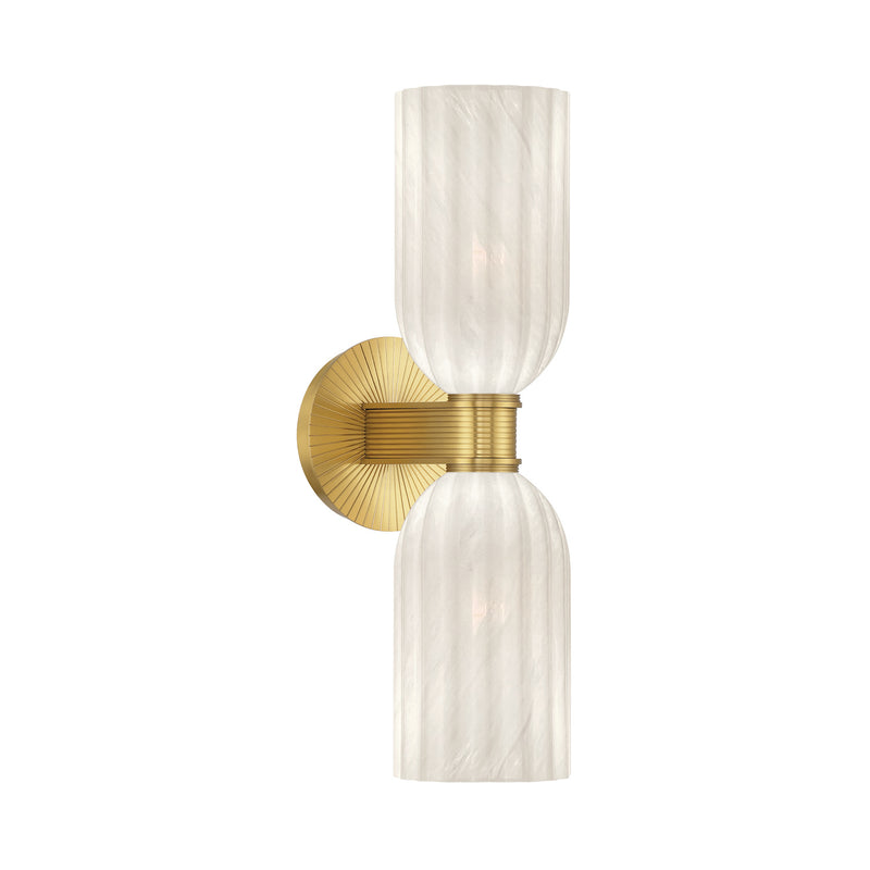Lotus 5'' Luxe Gold Sconce by Crystorama