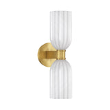 Lotus 5'' Luxe Gold Sconce by Crystorama