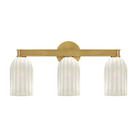 Lotus 22.75'' Luxe Gold Bathroom Vanity by Crystorama