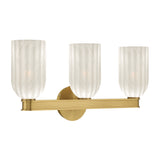Lotus 22.75'' Luxe Gold Bathroom Vanity by Crystorama