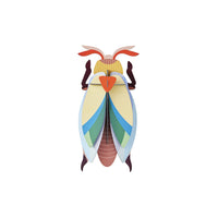 Lunar Jewel Beetle Wall Art